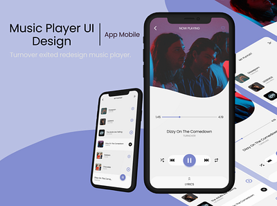 Music Player Redesign mobile app music ui ui design