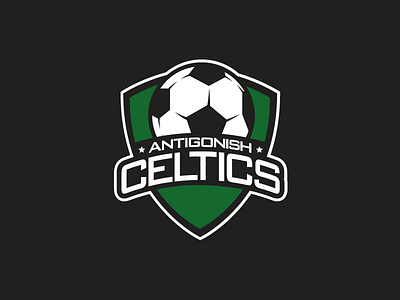 Antigonish Celtics Soccer Logo association ball celtics crest logo minor soccer sports team