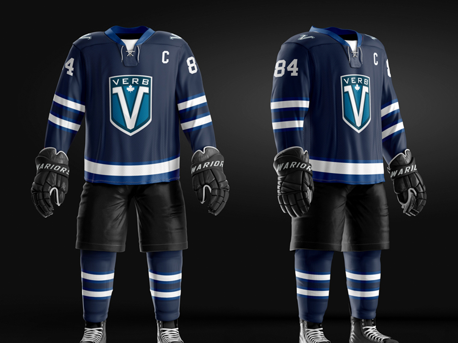 VERB Hockey Jerseys by Riley MacIsaac on Dribbble