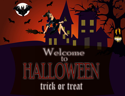 Halloween party design dribbbleweeklywarmup halloween illustration logo scary