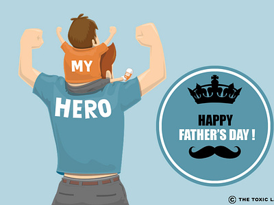 Father Day design fathersday graphicdesign illustration photoshop poster design socialmedia vector