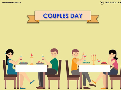 Couples Day design graphicdesign illustration photoshop poster design socialmedia ui ux vector