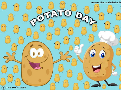 Potato Day design graphicdesign illustration photoshop poster design socialmedia ui ux vector