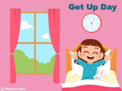 Get up Day😊 design graphicdesign illustration photoshop poster design socialmedia ui ux vector