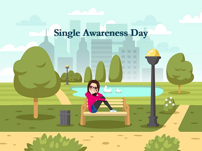 Single Awareness Day ❤❤ design graphicdesign illustration photoshop poster design socialmedia ui ux vector