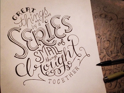 Hand lettering #1