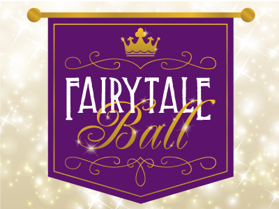 Fairytale Ball Logo ball childrens logo childrens museum fairy tale fairytale kids logo prince princess royal