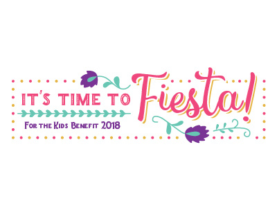 Fundraiser Event logo concept 4 benefit cinco de mayo fiesta floral fundraiser logo mexican