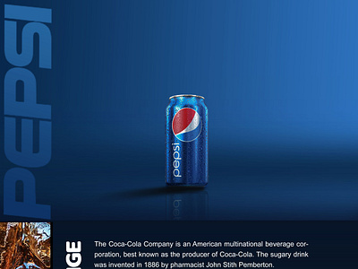 Pepsi Advertisement branding design graphic design illustration logo