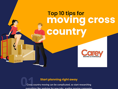 Top 10 tips for moving cross country carey moving and storage cross country moving long distance movers