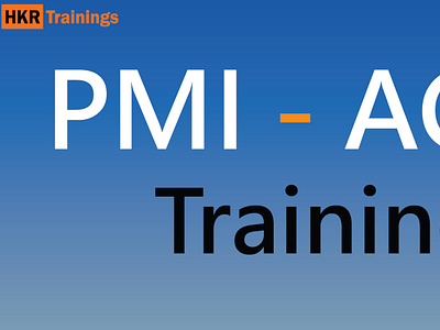 PMI ACP certification training