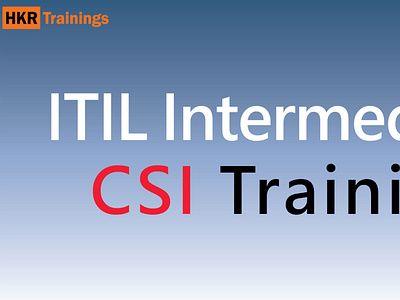 Learn best itil csi online training| itil csi online course itil csi online course itil csi online training itil csi training online