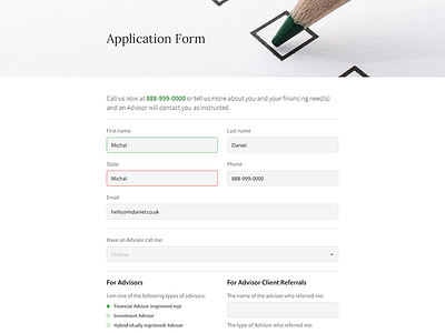 Application Form application form clean financing green loan trust