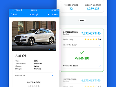 Mobile App - Car Market