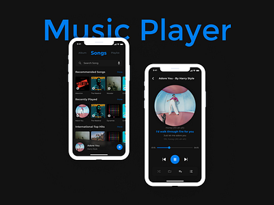 Music Player App UI Design #DailyUI