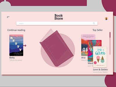 Book Store - Landing Page