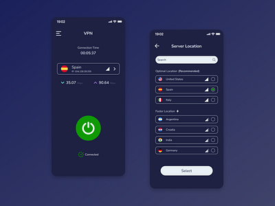 VPN App Design