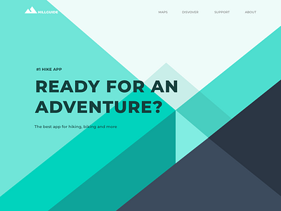 Hillguide design landing landing page landing page design landingpage ui ux uiux uiux design webdesign