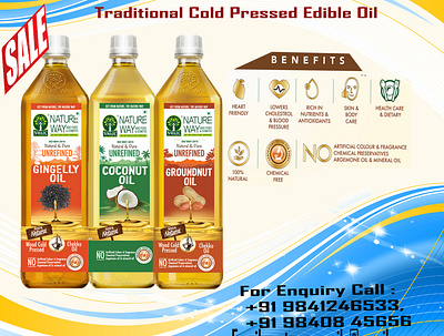 Traditional Cold Pressed Cooking Oil