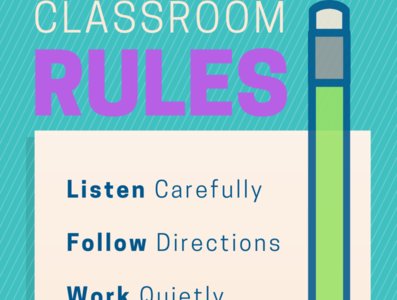 Classroom poster by Sundus Kashif on Dribbble