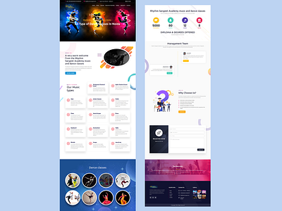 Music Home Page - Music Template cool cool design creativity design html template music music template template theme theme design web design website design