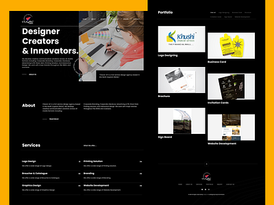 Creative Studio Home Page Template bootstrap cool cool design creative design creative studio creativity design html css html template java script javascript jquery template template design web design website design