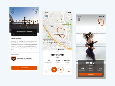 Running App🏃 appdesign mobiledesign productdesign uidesign uiuxdesign uxdesign