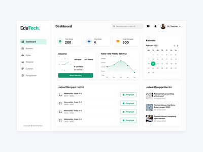 EduTech - Learning Management System👨‍🏫 dashboard design uidesign uiuxdesign uxdesign