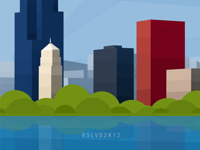 New Year, New Resolution buildings city new year resolution skyline vector