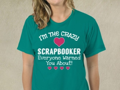 I Am The Crazy Scrapbooker Everyone Warned You About best gifts craft passion quilters quilting quilting shirt