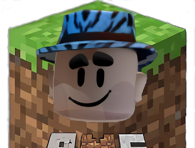 Riker's Minecraft Server icon logo vector