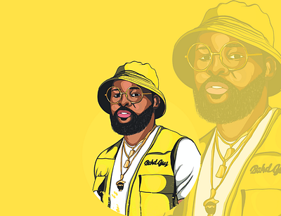 falz the bahd guy design illustration vector