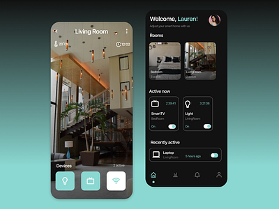 SmartHome App app design mobile mobile app mobile app design mobile application mobile ui product ui ux