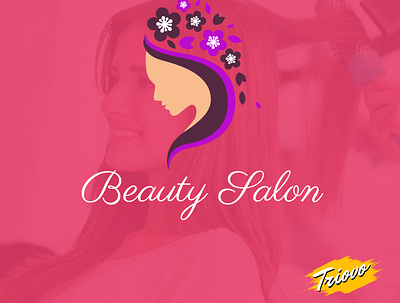 Beauty Salun advertising branding design illustration logo logo design