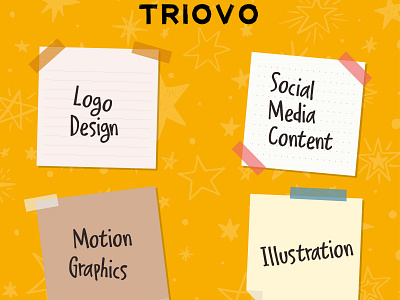 Triovo Services advertising branding design illustration social media social media design