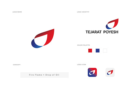 Tejarat Poyesh Logo branding design graphic design illustration logo typography