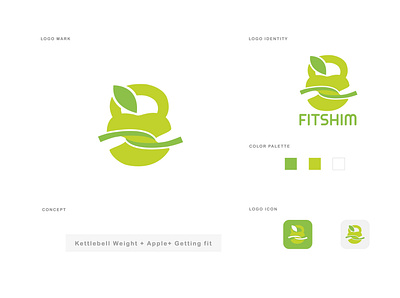 Fitshim Logo branding design graphic design illustration logo typography vector