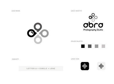 abra Logo design graphic design illustration logo photography studio photoraphy typography