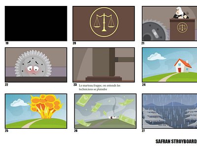 Storyboards animation animation 2d corporate illustrator project storyboard storyboarding vector