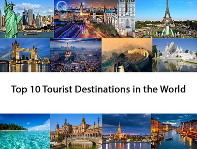 Top 10 Tourist Destinations in the World best places to visit best travel destinations design destinations illustration logo travel travel places travelistia ui