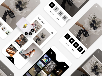 photo editing app UI by benita salsabila on Dribbble