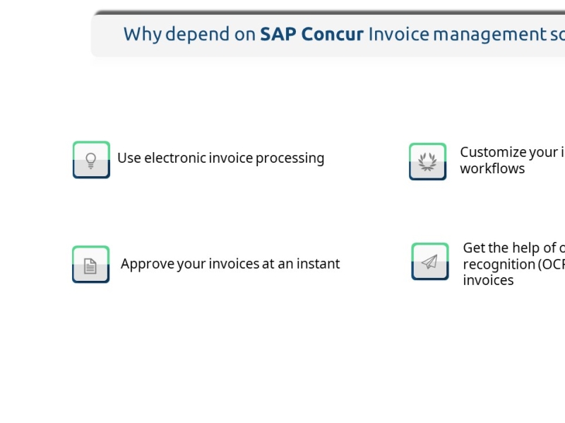 Sap Concur Invoice Management Designs, Themes, Templates And ...