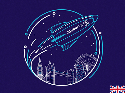 Branch Journeys T Shirt Design London branch branch metrics design icon illustration journeys london t shirt