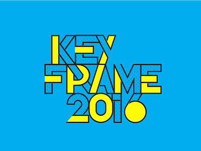 KEYFRAME 2016 colorblock design dot graphic illustration n trix popart toduongphuongnguyen typography vietnam