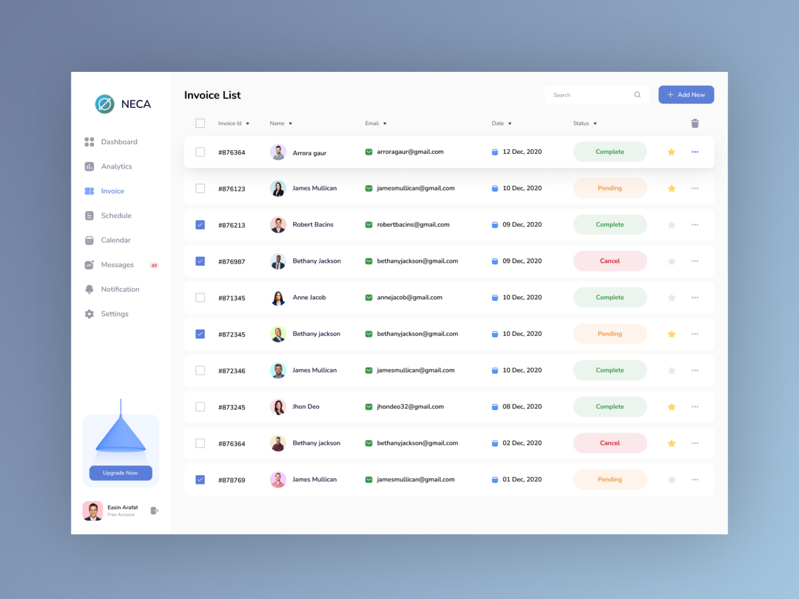 SaaS dashboard by Alex Bur on Dribbble