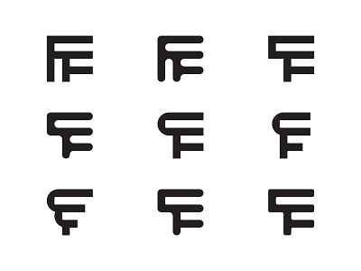 Futurity Fest Monogram Exploration brand branding custom identity logo logodesign logotype monogram type typography