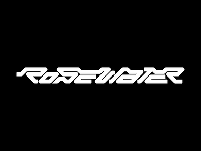 Rosewater custom lettering WIP brand branding design identity logo logotype type typography