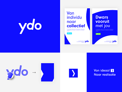 Ydo Branding System brand branding consultancy forward identity logo logotype style system typography