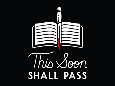 This Soon Shall Pass... blade book dark holy knife passage spooky the good book