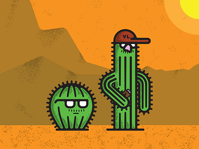 Cactdudes amigos cactus desert hispanic homies hot sun texture warm